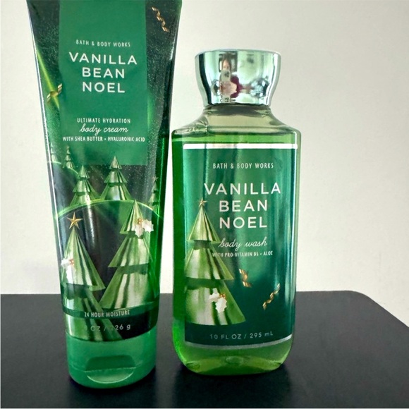 Bath & Body Works Vanilla Bean Noel HYDRATION
body cream and Body Wash Set - Picture 1 of 5